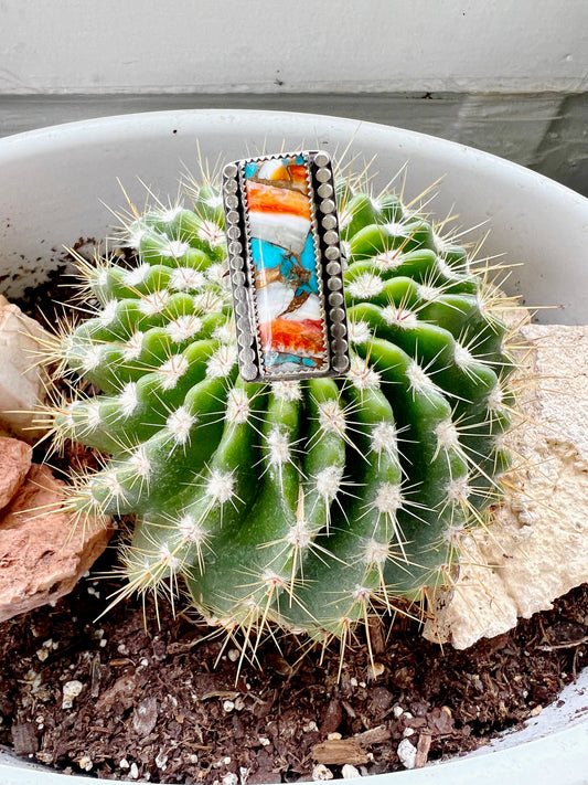 Spiny Turquoise Ring